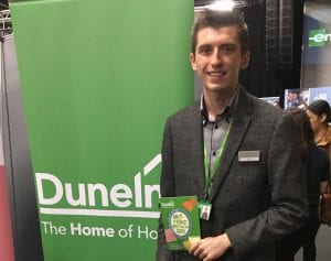 Luke at the Find Your Feet Careers Fair, 1st Nov 2017